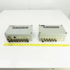 10" x 6" x 3-1/2" Electrical Enclosure Junction Box Screw-On Cover Lot Of 2