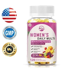 Multivitamin for Women - Highest Potency Complete Daily Multimineral 120Capsules