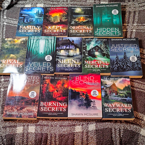 Shawn McGuire Whispering Pines Mystery Books 1-13 Paperback Set