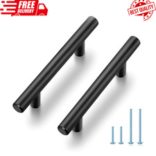 30 Pack 5 Inch Kitchen Cabinet Handles Matte Black Cabinet Pulls Black Drawer..