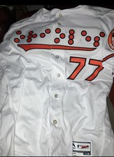 VERY RARE BALTIMORE ORIOLES 2018 GAME-USED, HOME, WHITE  