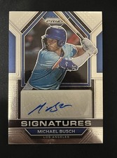 2023 Panini Prizm Baseball Michael Busch Auto