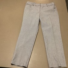 Talbot  s Black  White Hampshire Ankle Pants Size 8P