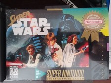 Super Star Wars (Super Nintendo SNES 1996) New & Factory Sealed Player's Choice