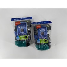 Hanes Boys 5 Pack Boxer Briefs Size XL 16-18 Tagless Comfort Flex Bundle NWT