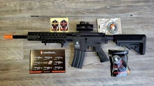 Lancer Tactical Gen 2 M4 Carbine Airsoft Rifle - Black (LT-19B-G2)