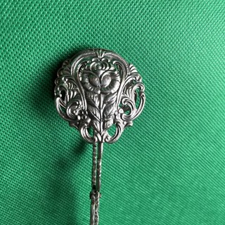 Gebäckzange 800er Silber Konfektzange Vorleger Hildesheimer Rose 51 Gramm 16 cm