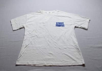Pacific Republic Unisex Adult's Street Profile Graphic T-Shirt EJ3 White Small