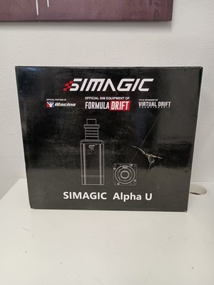 Simagic Alpha U Ultimate 23Nm PC Direct Drive Wheel Base for SIM Racing
