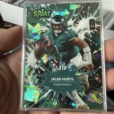 2025 Wild Card Splat Jalen Hurts Green 2/3