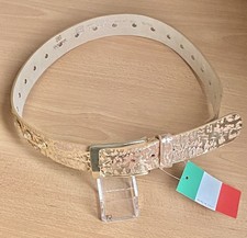 Women's Belt - Glamour Brand Genuine Leather Measures-90/105 Made in Italy.