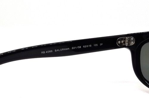 Ray-Ban 4089 BALORAMA 601/58 62◻19 | Occhiali da sole neri polarizzati - Picture 5 of 8