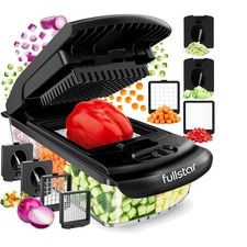 Pro Vegetable Chopper Spiralizer, Kitchen Prep Tool 4 in 1 Veggie Slicer