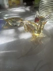 Murano art glass Fox  figurine10" Long