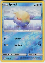 Spheal 49/236 Cosmic Eclipse Reverse Holo