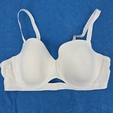 ThirdLove Third Love White 24/7 Pima Cotton T-Shirt Underwire Bra 42B