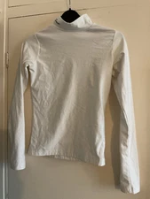 Trespass White High Neck Thermal Base Layer Top