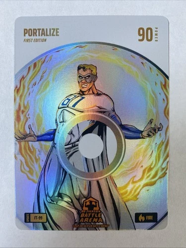 PORTALIZE (Sam LaPorta) Fire Tracks FIRE Bo Jackson Battle Arena #FT-99