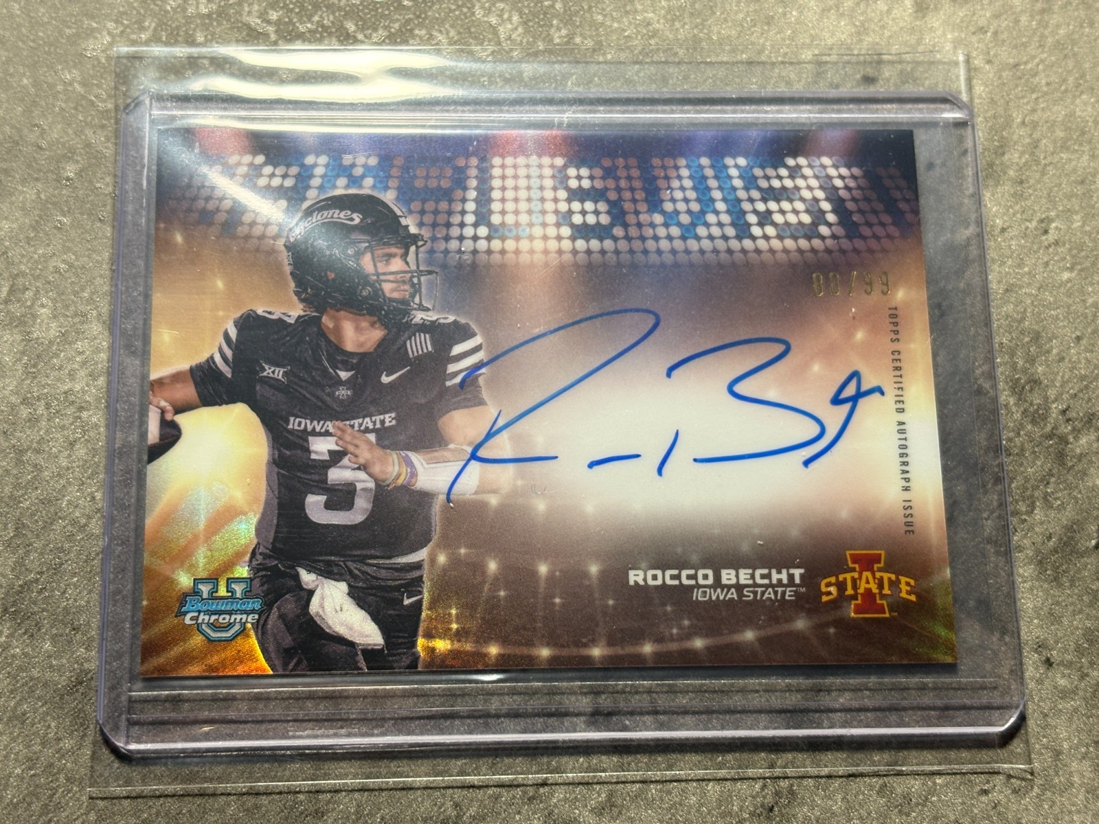2025 Bowman Best U Campus Visit Rocco Becht Auto /99