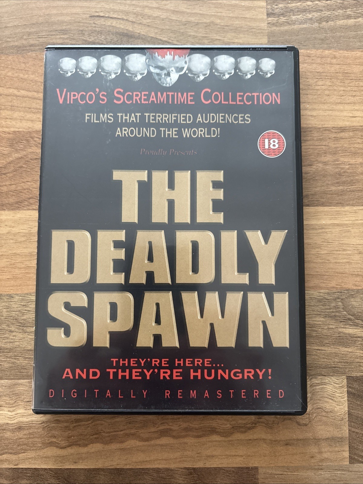 The Deadly Spawn - Vipco Dvd (2003) Charles Hildebrandt - Horror - U.k ⭐️VGC⭐️