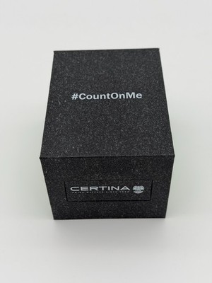 Certina Original Travelbox Uhrenbox Reiseetui Karton Schwarz - TOP