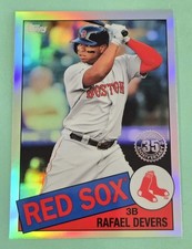2020 Topps Chrome RAFAEL DEVERS 1985 Topps Refractor #85TC-8 Boston Red Sox 