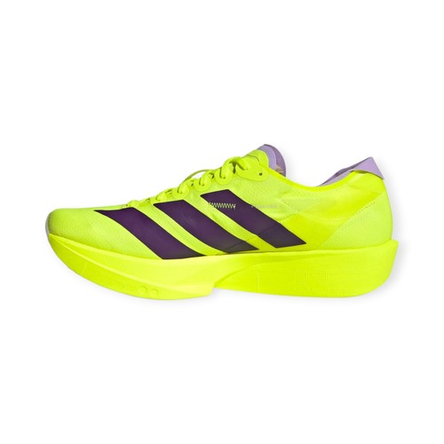 Adidas Adizero Takumi Sen 11 Bright Yellow Marathon Racing Running Shoes JQ0781
