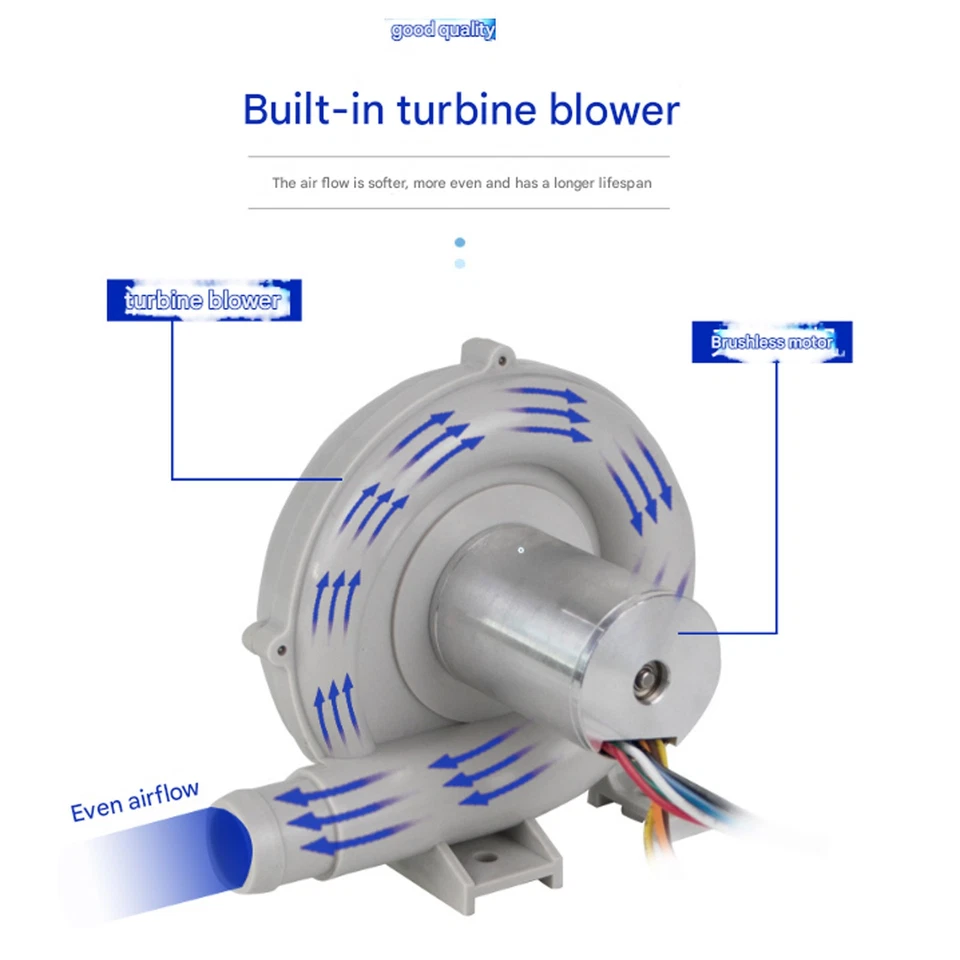 861DW 1000W Soldering Hot Air Heat Gun Hot Air Rework Station Digital Display - Image 4 of 4