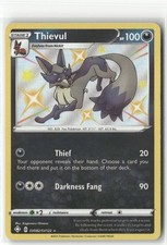 Pokemon Thievul Shiny Holo Rare Shining Fates: Shiny Vault SV082/SV122