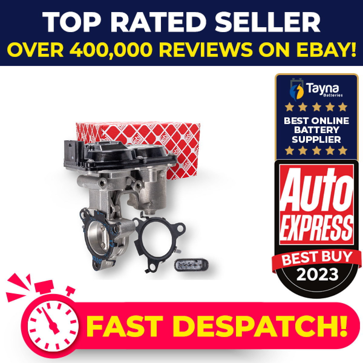 EGR Valve fits MINI COOPER F55, F56 1.5D 2013 on B37C15A 11718479637 11718576810