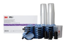 3m 26312 Pps Series 2.0 Spray Cup System Kit Midi 13.5 Fl Oz 125 Micron Filter