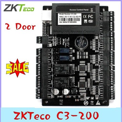 ZKTeco C3-200 Board Access Control Board Door Access System IP-based  2 Doors