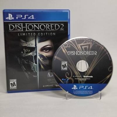 Dishonored 2 - Limited Edition (Sony PlayStation 4 PS4, 2016) No Manual - Tested