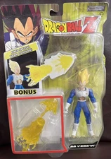 Dragon Ball Z SS Vegeta Special Beam Cannon Jakks Pacific Rare DBZ Figure 2004