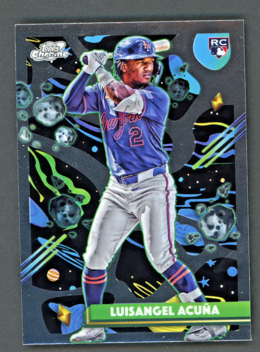 2025 Topps Cosmic Chrome Luisangel Acuna Rookie #24