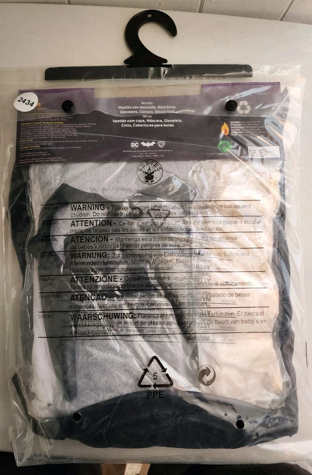 Disfraz Rubíes DC Batgirl Adulto Mujer Grande 10-14 B2434 Foto 4 de 4