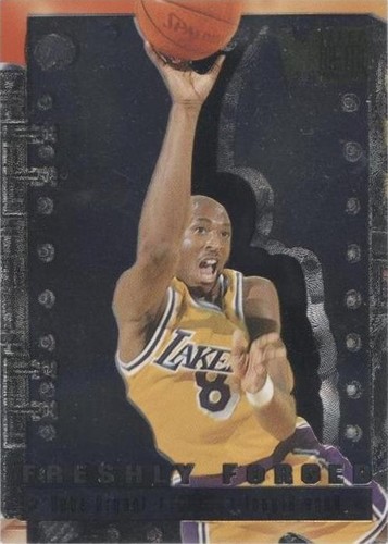 1996 Fleer Metal Kobe Bryant Rookie PSA 8 NM Lakers HOF #181 | eBay