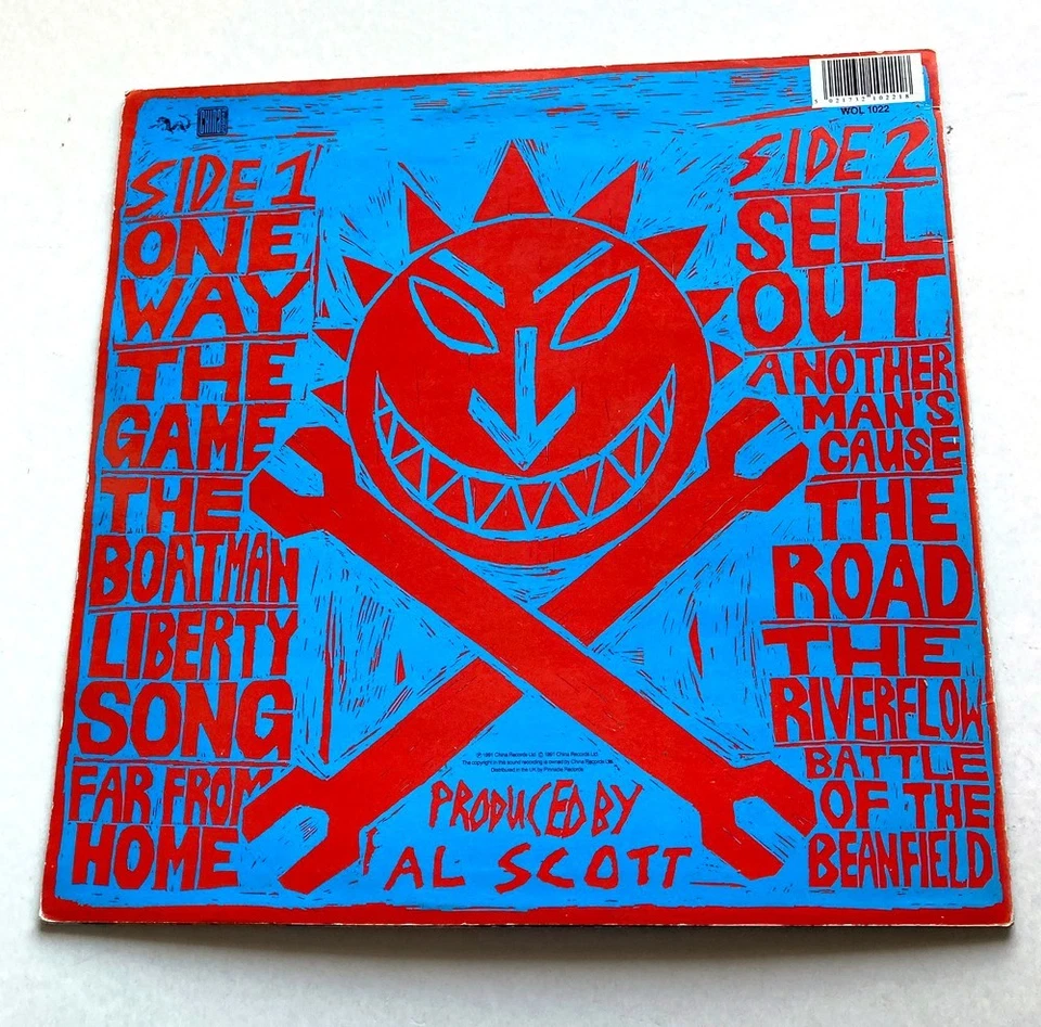 LEVELLERS 'LEVELLING THE LAND'  1991 STEREO LP EX/VG - Image 2 of 4