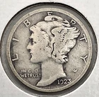 1923  Mercury Dime - 103 Years Old!!  ☆ BELOW SILVER VALUE ☆