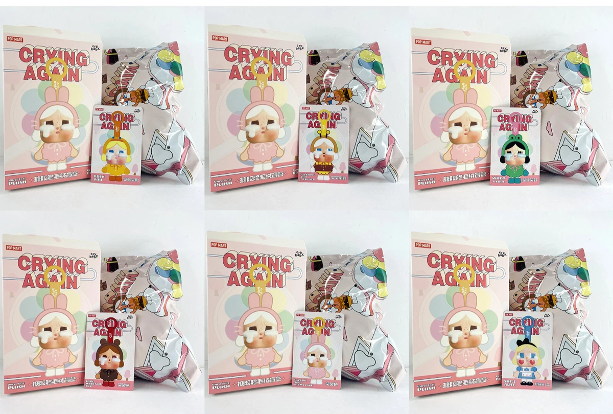 POP MART Crybaby Crying Again Series Blind Box Confirmed Plush