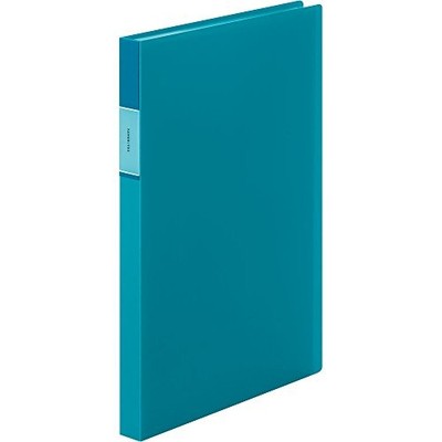 King Jim Clear File Transparent Favorites Serie 40 Taschen A4 Vertikal Blau