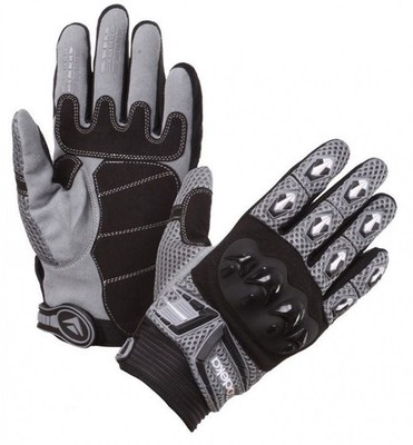 Motorrad Handschuh Modeka MX Top Kids Farbe: Schwarz/Grau Gr: XL