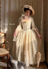 18th Century Georgian DressMarie Antoinette Cosplay Vintage Victorian Ball Gown