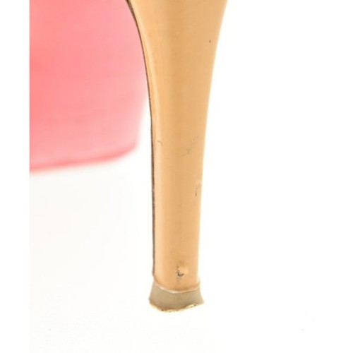 Christian Louboutin Pumps Heel Leather Beige EU36.5 US6.5 Japan F/S USED - Picture 10 of 24