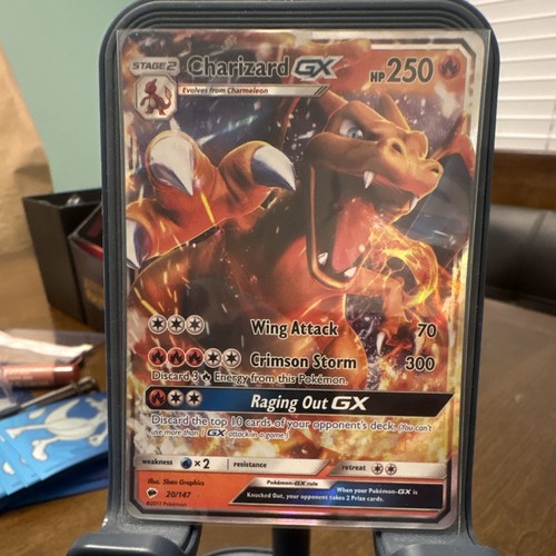 Charizard GX 20/147 Sm-Burning Shadows Holo