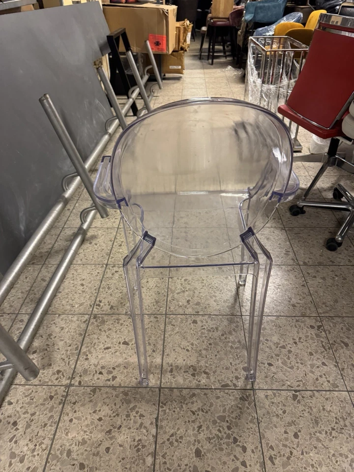 Kartell Louis Ghost Chair – Philippe Starck Designstuhl – Transparent - Bild 2 von 3