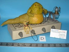 Vintage 1983 Kenner Star Wars JABBA THRONE Playset 100% Complete & Original (D)
