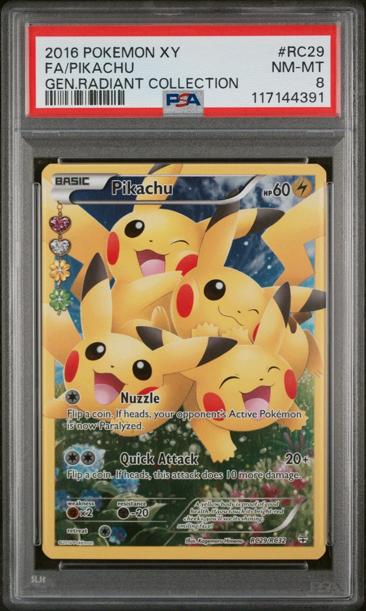 Pikachu Pokémon TCG Professional Sports Authenticator (PSA) Grade