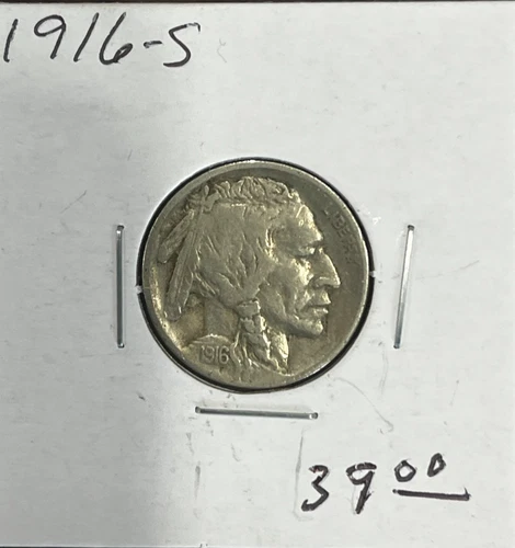 1916-S Buffalo Nickel - Looks VF