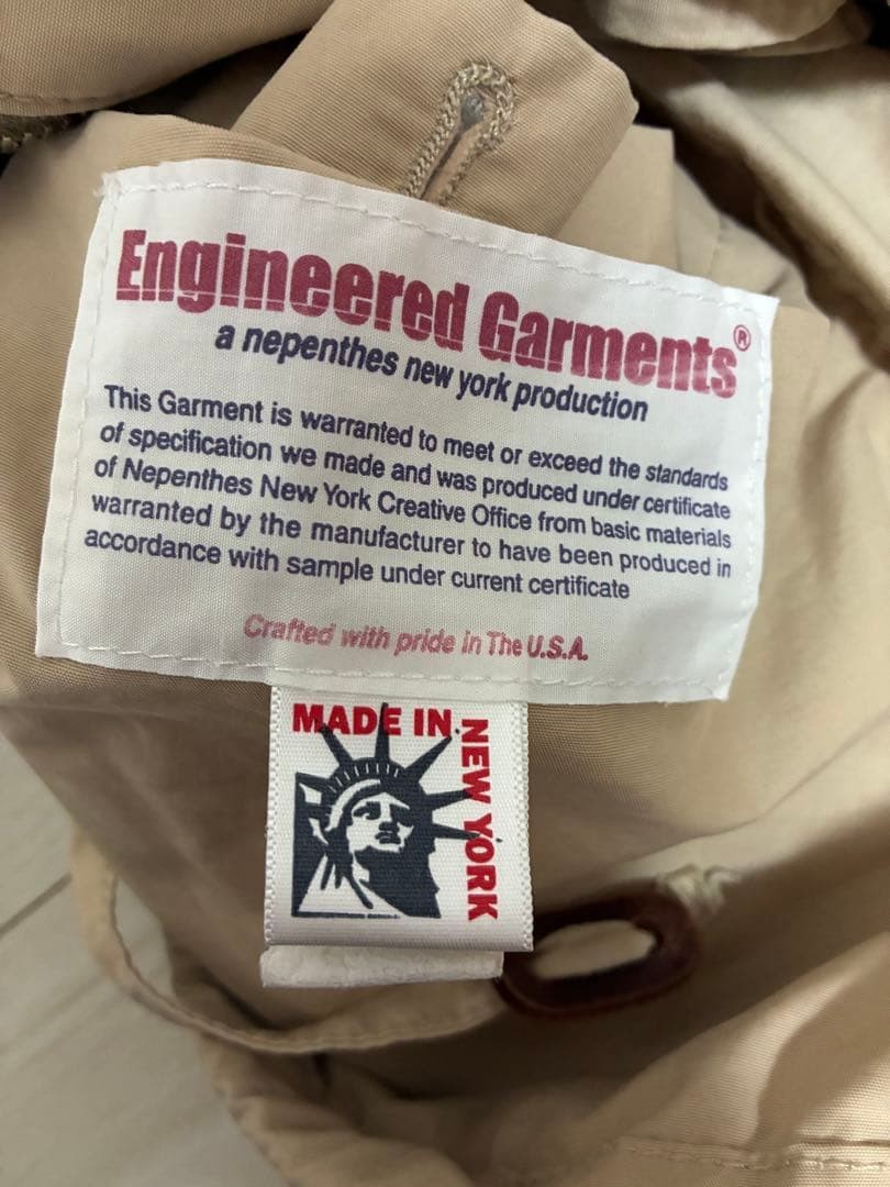 Garments Engineered Metal Button Field Parka XS U… - image 6